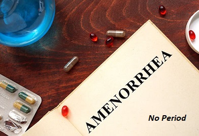 amenorrhea , no period